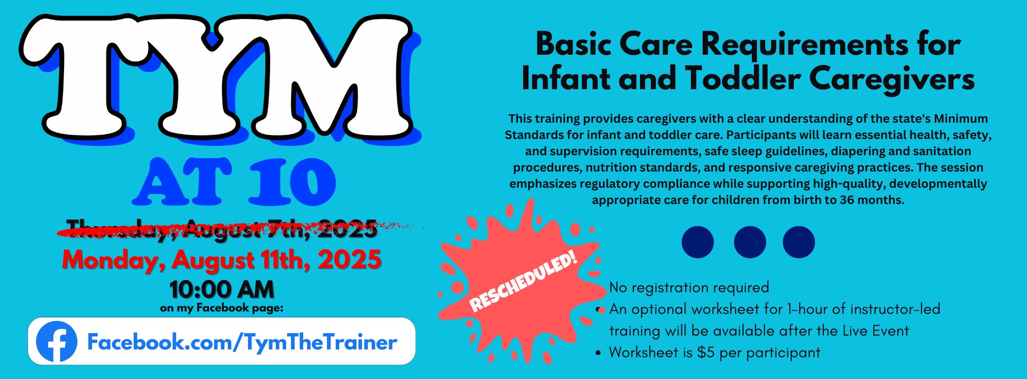 Tym at 10 Training Mon, Aug 11 2025