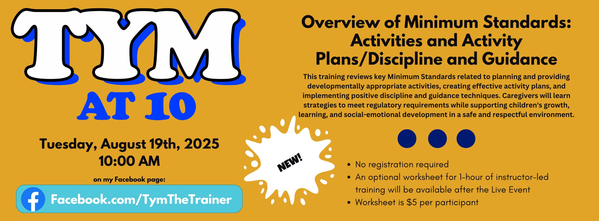 Tym at 10 Training Tue, Aug 19 2025
