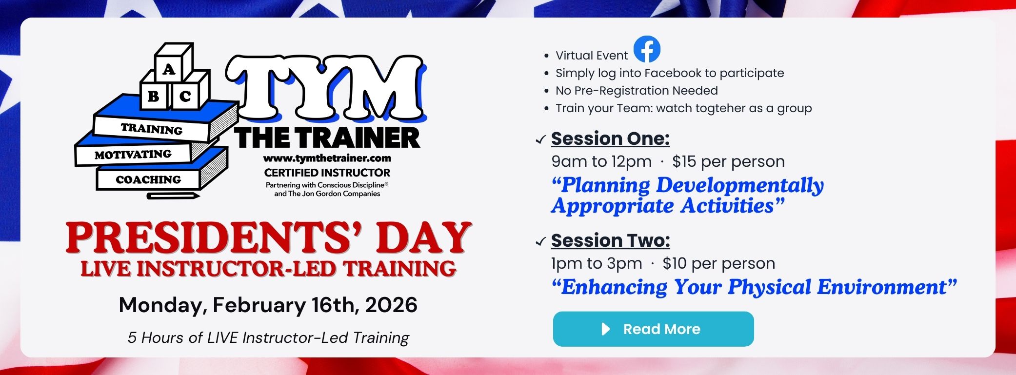 Tym LIVE Mon, Feb 16 2026