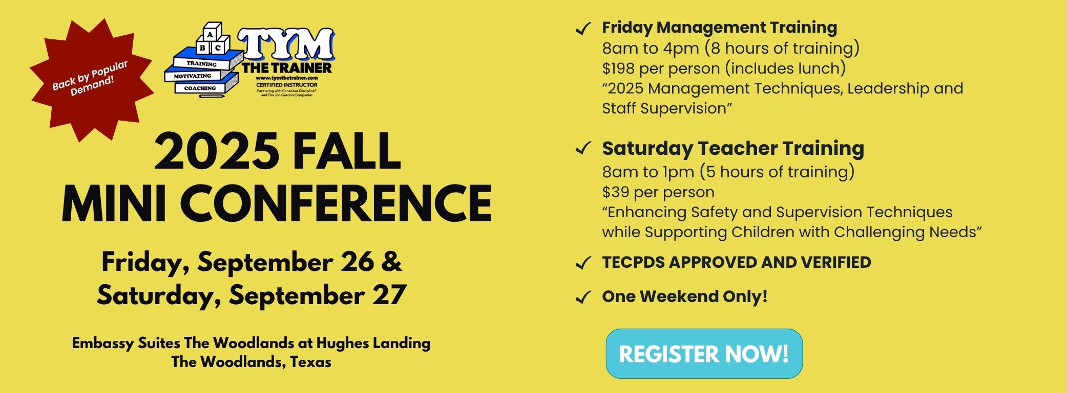 2025 Fall Mini Conference
